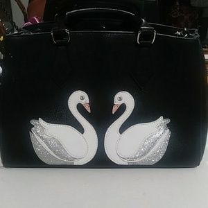 Charming Charlie Swan Purse